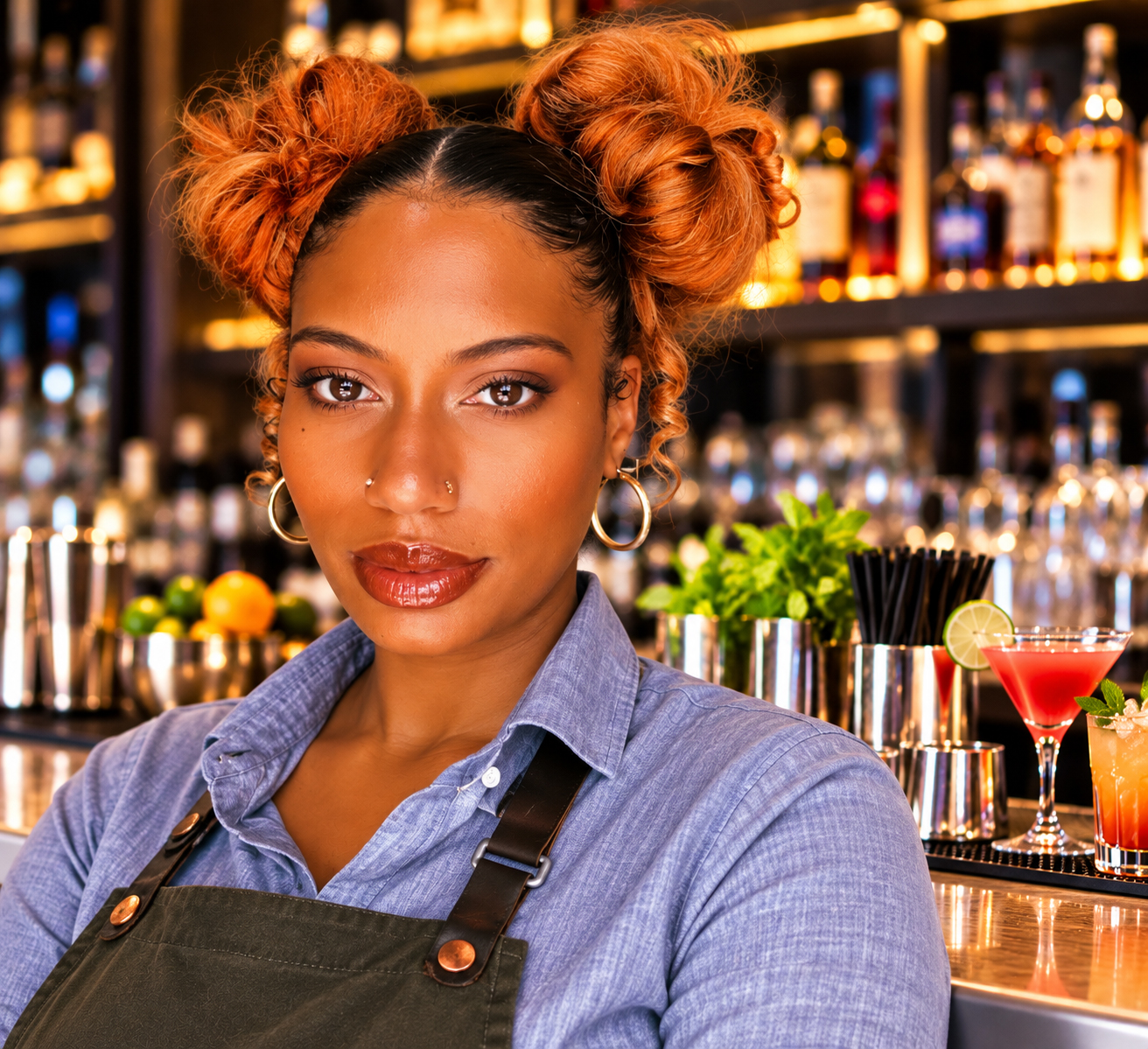 Krissie, CMBS event bartender